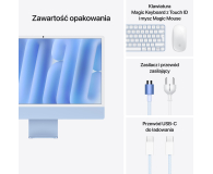 APPLE iMac 24 M4/16GB/1TB/MacOS Retina 4,5K Niebieski 10R GPU MWV33ZE/A/D1 - CTO [Z1EQ000PK] - 1292284 - zdjęcie 9